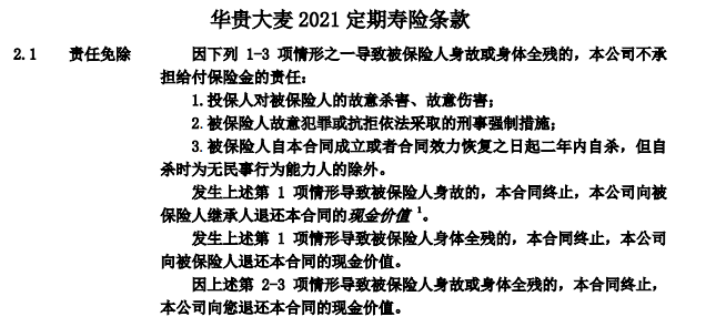 华贵大麦2021条款